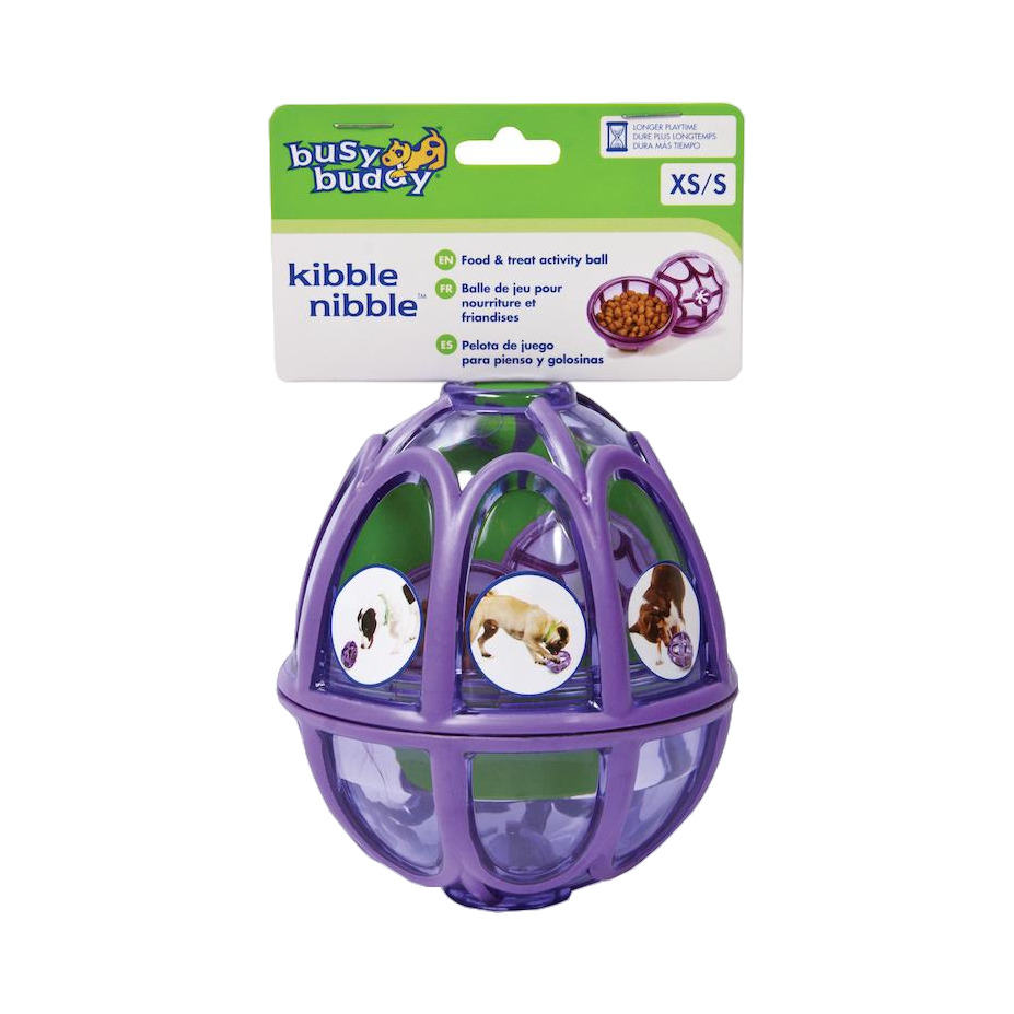 PetSafe Busy Buddy Kibble Nibble Feeder Ball - S (under 9 kg)