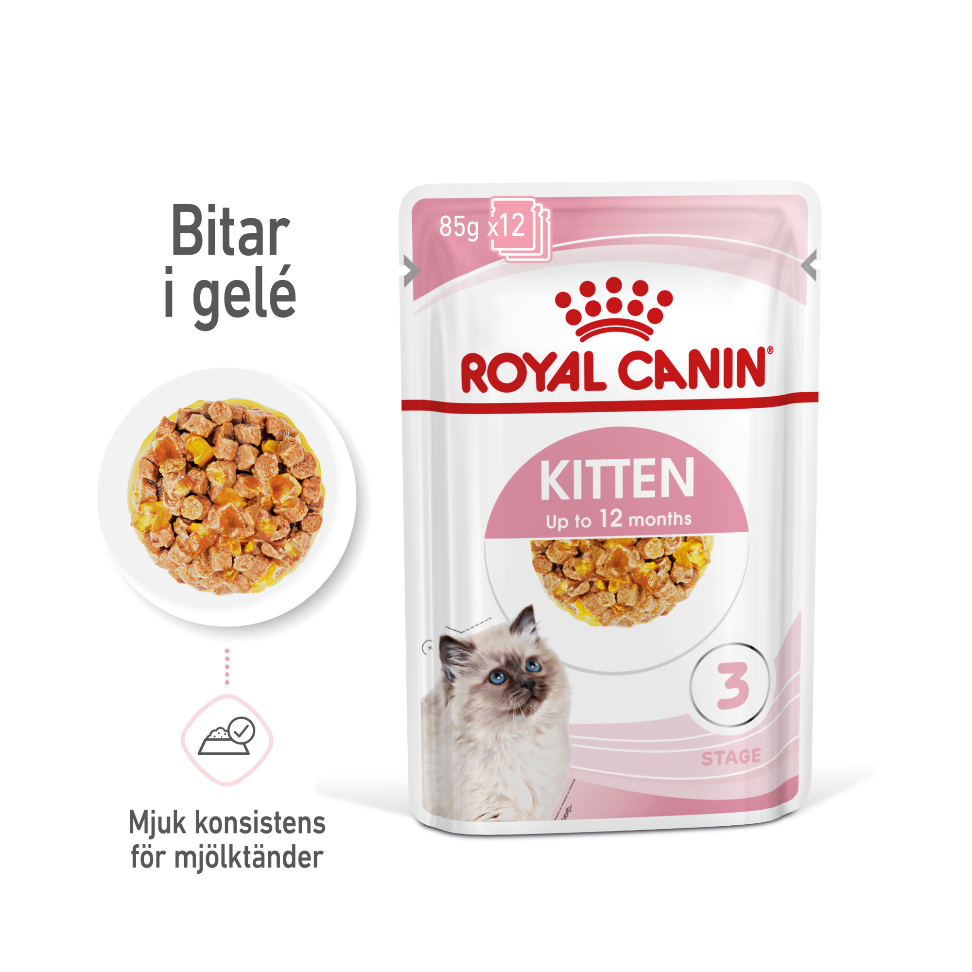 Royal Canin Kitten Jelly - 12x85 g